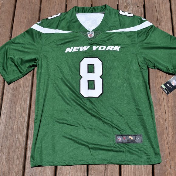 New!! Aaron Rodgers New York Jets Green Football Jersey Adult Men's XXL - Picture 2 of 2